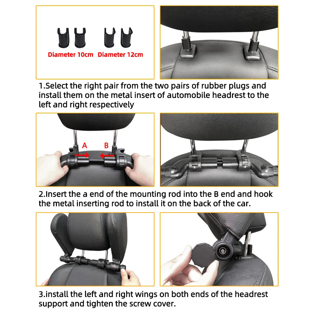 Fabric Head/Neck Car Rest